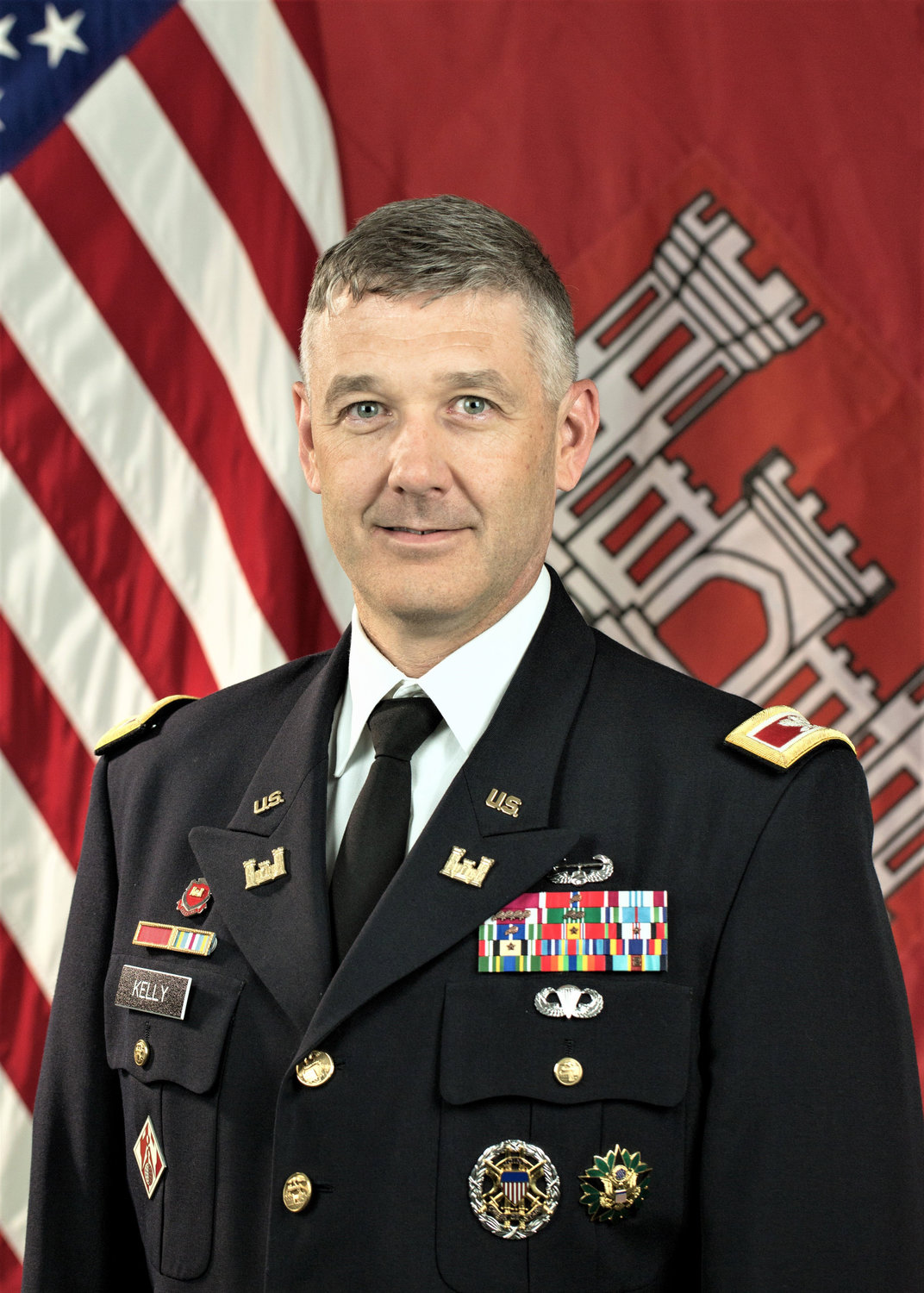 Colonel Andrew Kelly, District Commander, US Army Corps of Engineers.